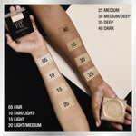 Maybelline powder texture and silky finish swatch