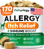Omega 3 Fish Oil for Dogs - 170 Chews - Omega 3 for Dogs Itchy Skin & Allergy Relief - Skin & Coat Supplement - EPA & DHA Fatty Acids - Dog Anti Shedding & Hot Spot Treatment - Salmon Oil - Image 10