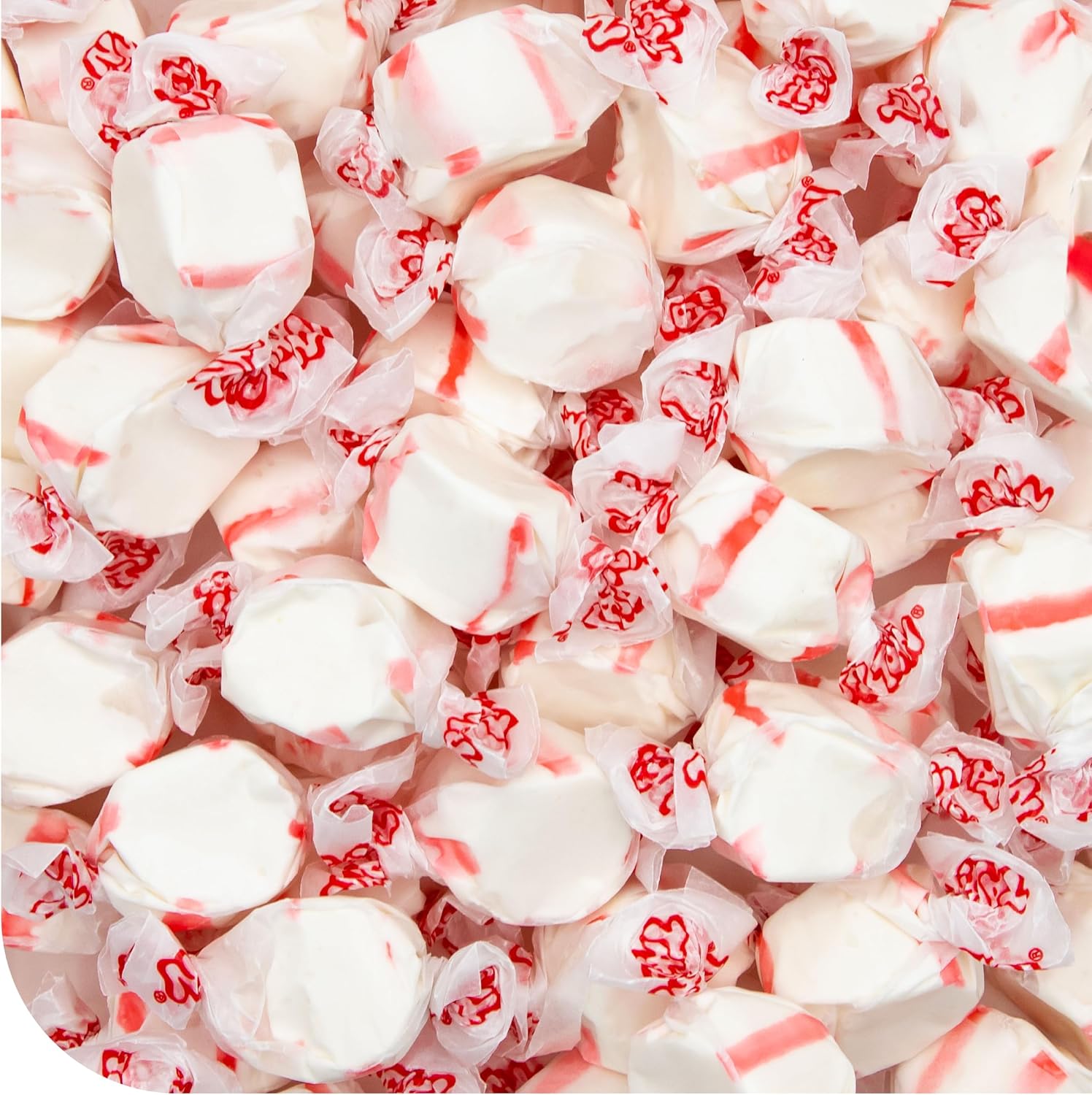 CRAZYOUTLET Salt Water Taffy Peppermint Candy 1 Pound Bag front view authentic USA import