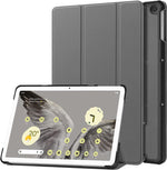 Folio Flip Cases for Google Pixel Tablet 11" 2023 - Slim Fit Premium PU Leather Stand Hard Back Shell Protective Cover for Google Pixel Tablet 2023, Black - Image 11