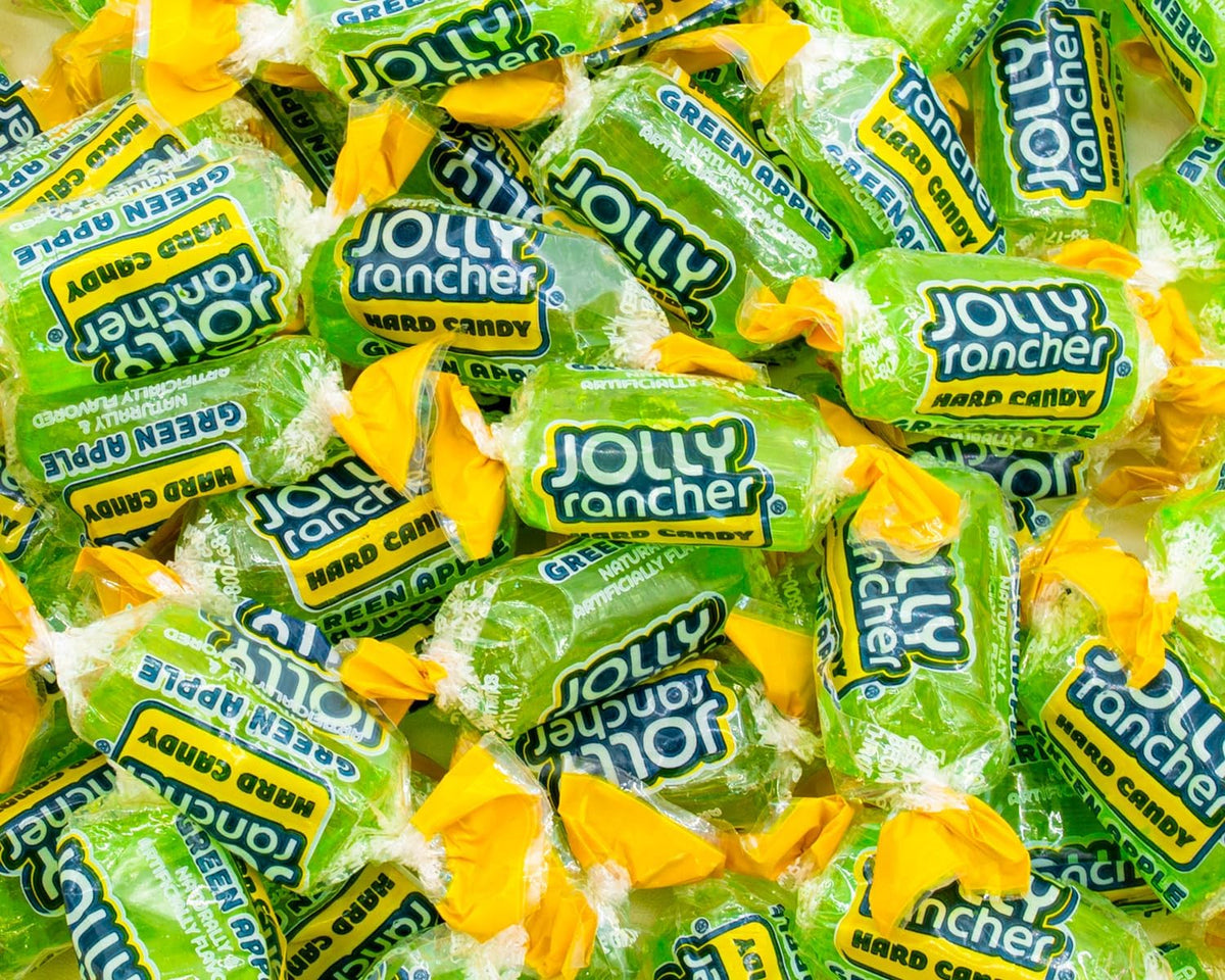 Hard Candy GREEN APPLE Original Flavor 1 lb - Bulk Bag, Individually Wrapped (74 Pieces) - Image 11