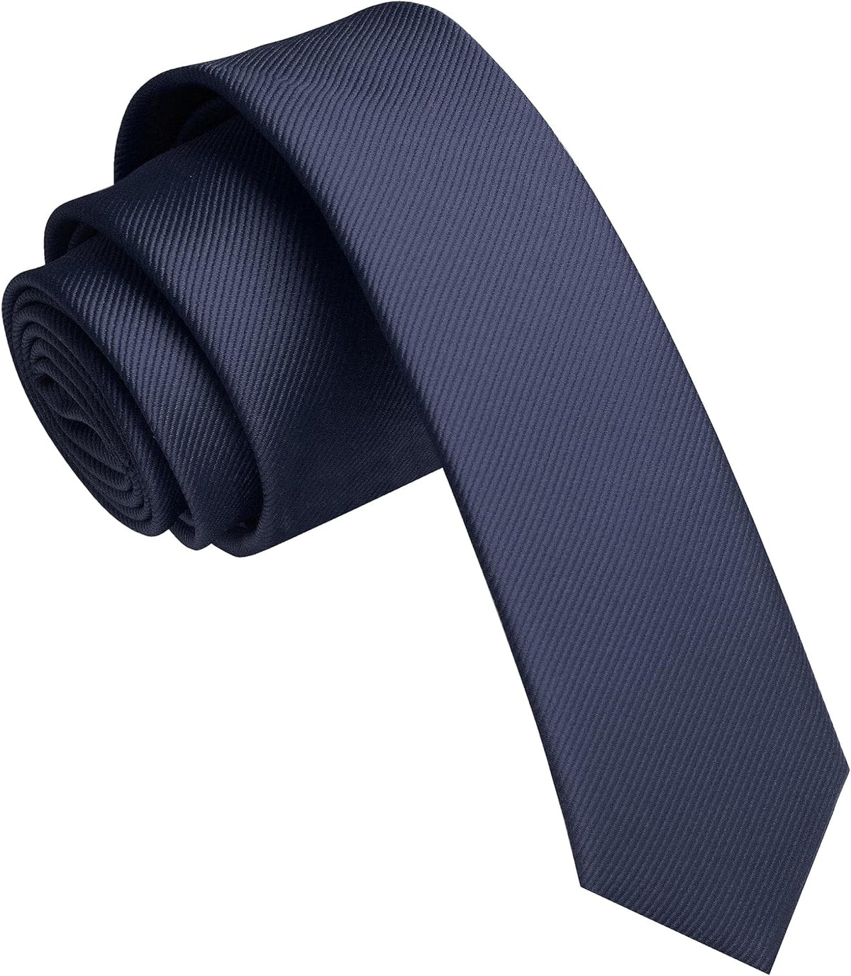 JEMYGINS 1.58" Solid Color Skinny Tie Slim Necktie for Men(4cm) - Image 15