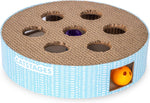Catstages Scratch N' Hunt Interactive Cat Puzzle Toy with Scratcher Corrugate for Nail Care, Engages Hunting Instincts - Image 12