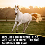 Absorbine UltraShield EX fly spray formula benefits highlighting seventeen day protection text