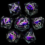 HAOMEJA dnd polyhedral dice set showing d20 die