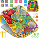 HelloJoy dinosaur bean bag toss game front view
