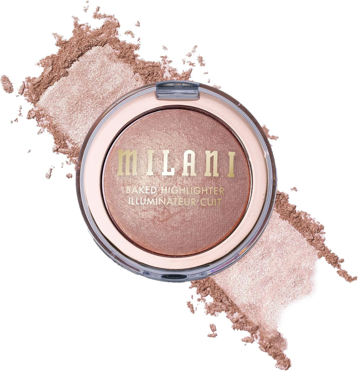 Milani Baked Highlighter - Long-Lasting Powder for Natural Radiant Glow- Buildable & Blendable Face Makeup with Lit-From-Within Finish- Vegan, Cruelty-Free & Talc-Free, Made in Italy, Dolce Perla - Image 12