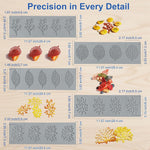 RHVQ cake decorating mold set components