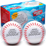Activ Life Ultimate Water Skip Balls front view showing the two pack baseball themed design