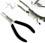 Artlab eyeglass nose pad adjusting pliers front view for optical repair