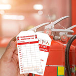 Wootile monthly inspection record grid close-up view