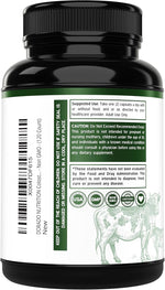 Side view of Dorado Nutrition colostrum supplement bottle