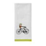 SKL Home Flower Basket Bike hand towel folded stack
