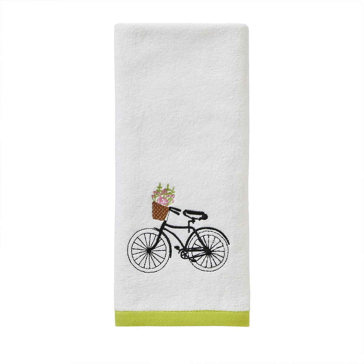 SKL Home Flower Basket Bike hand towel folded stack