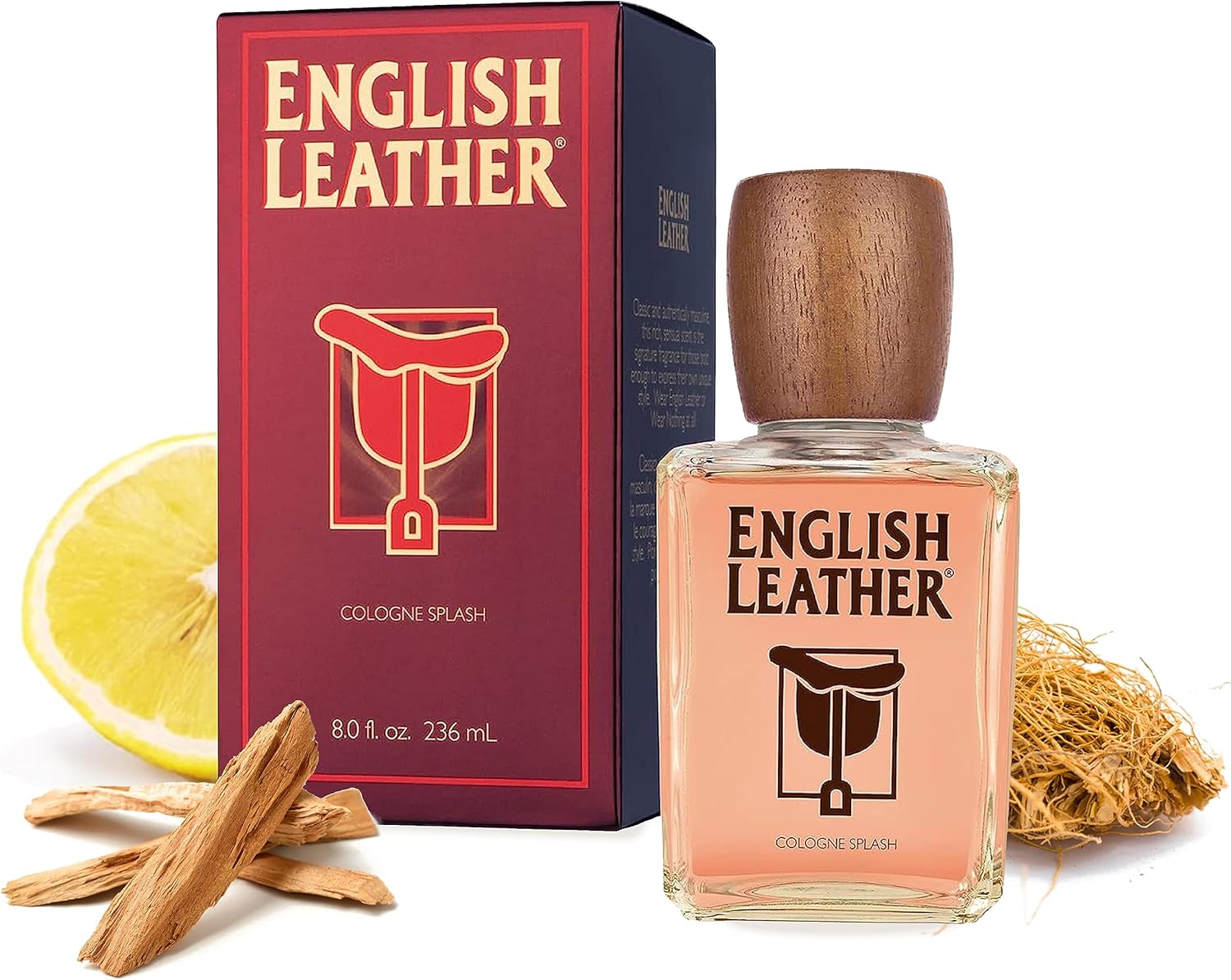 Dana Canoe English Leather Cologne Splash, Spray For Men, 236ml - Image 1