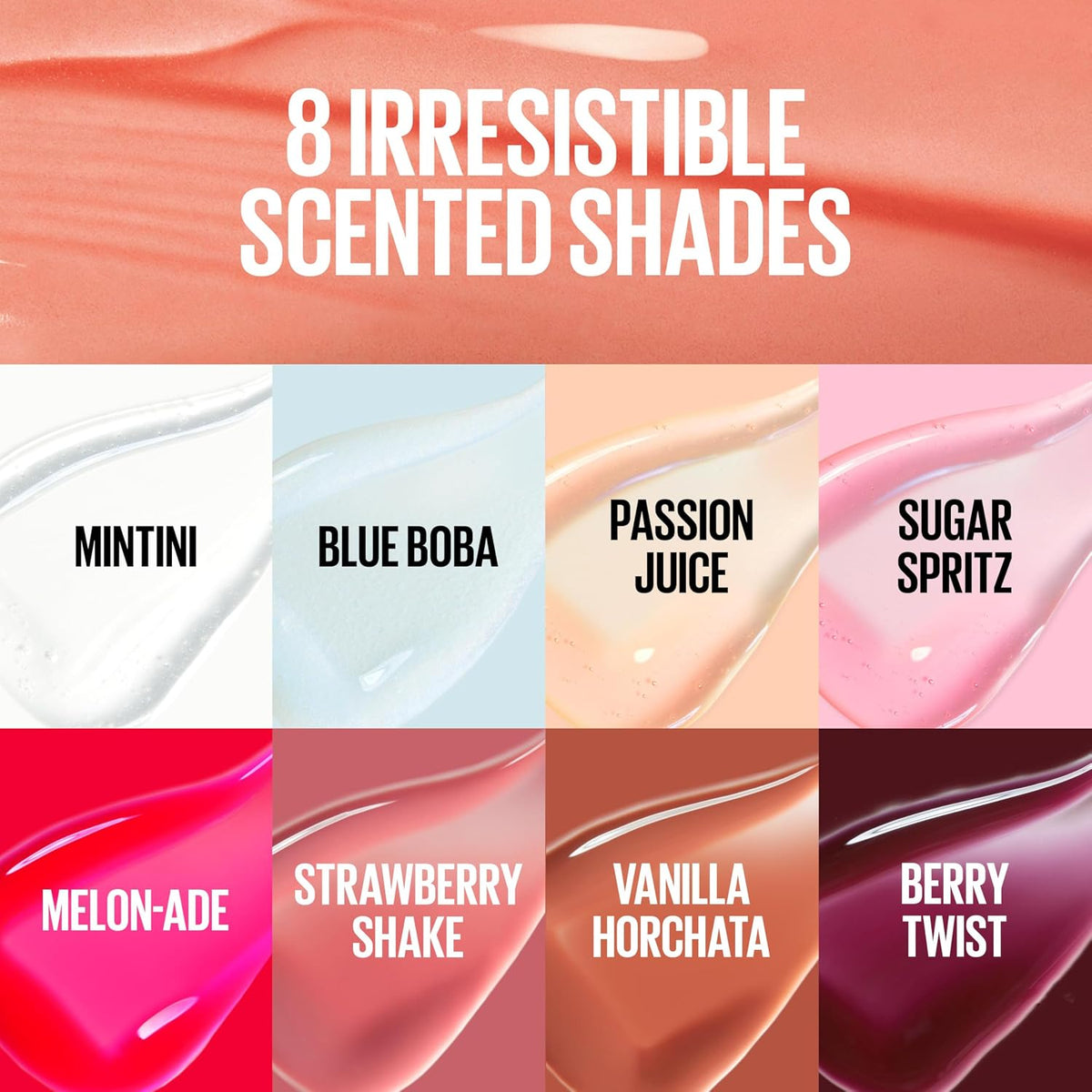 MAYBELLINE Lifter Oil-in-Gel Lip Gloss for Glassy, Bouncy Shine, Hydrating, Tinted Lip Balm and Moisturizer with Hyaluronic Acid and Passionfruit Oil, Strawberry Shake (Mauve Pink) - Image 7