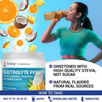 High potassium sugar free rehydration drink mix for muscle cramp relief.