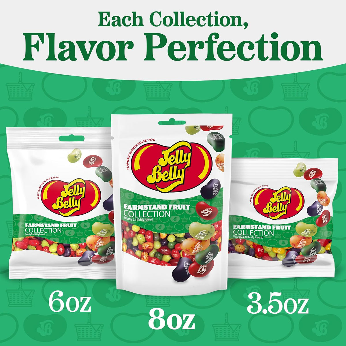 Jelly Belly sweet peach and wild blackberry gourmet beans