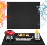 Heat Resistant Mats for Countertop fits Tabletop Grill, 31x24x0.02in, Black | 1022 Fireproof grill mat for countertop/table protection, fits gas/charcoal grills, pizza ovens, fits Blackstone & Ninja - Image 13