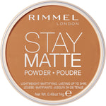 Rimmel London Stay Matte - 016 Deep Beige - Pressed Powder, Lightweight, High Coverage, Shine Control, 0.49oz - Image 11