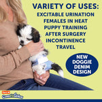 Authentic hartz disposable diapers for medium sized dogs collection