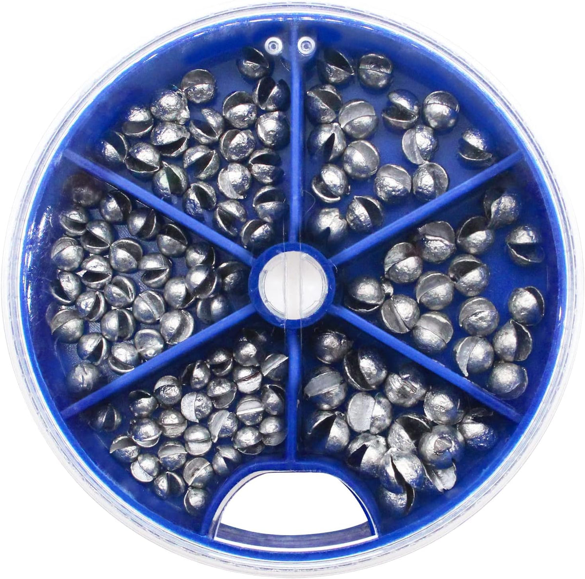 Fishing Weights Sinkers, Split Shot Sinkers Kit Removable Round Lead Design | 100/117/205/250PCS split shot sinkers kit with lead weights, assorted sizes round design for bass trout panfish fishing - Image 11