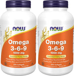 NOW Foods Supplements, Omega 3-6-9 1000 mg with a blend of Flax Seed, Evening Primrose, Canola, Black Currant and Pumpkin Seed Oils, 250 Softgels - Image 9