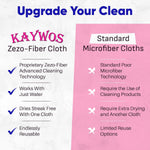 Close up texture of Kaywos Zezo-Fiber microfiber material