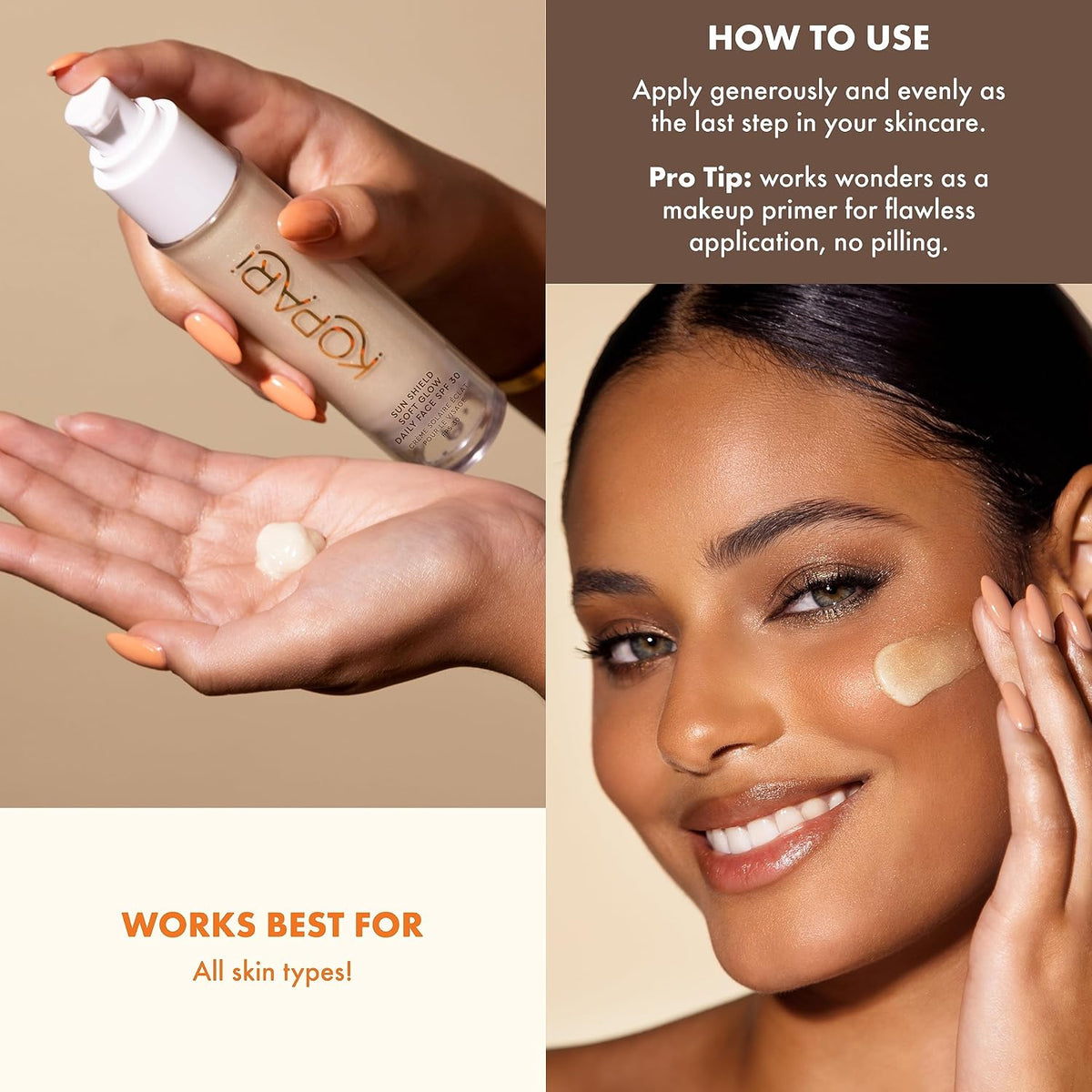 Kopari Bright as Day Sheer Mineral Sunscreen SPF 50 & Sun Shield Soft Glow Daily Face SPF 30 - Image 9