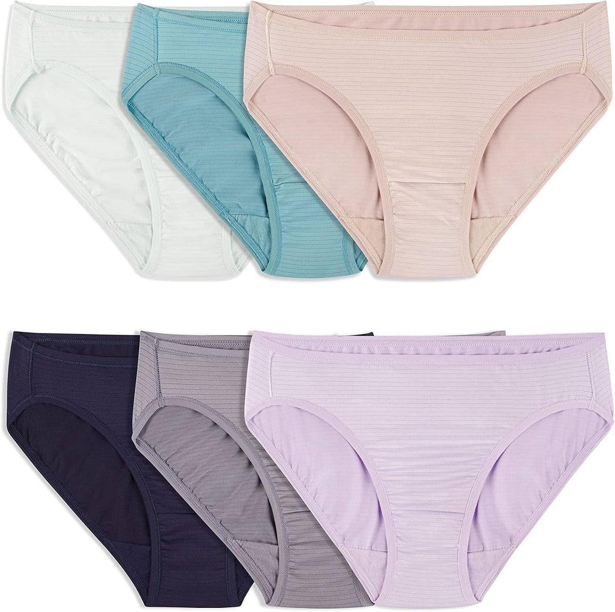 Fruit of the Loom womens Breathable Underwear, Moisture Wicking Keeps You Cool & Comfortable, Available in Plus Size - Image 12