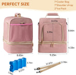NCVI breast pump bag accessories including ice packs