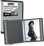 Dunwell Art Portfolio 9x12, 24 Pockets, Displays 48 Pages, Blue | Black Mounting Paper Included, Acid-Free Poly Presentation Book, Portfolio Binder for Artwork - Image 15