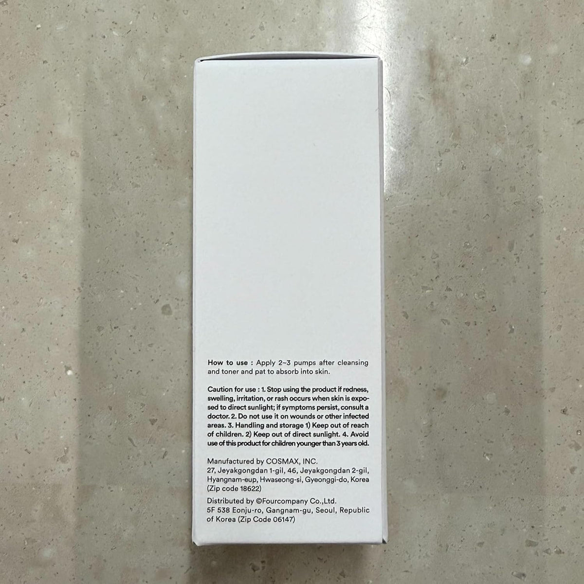 Abib acne care and sebum control facial treatment product box