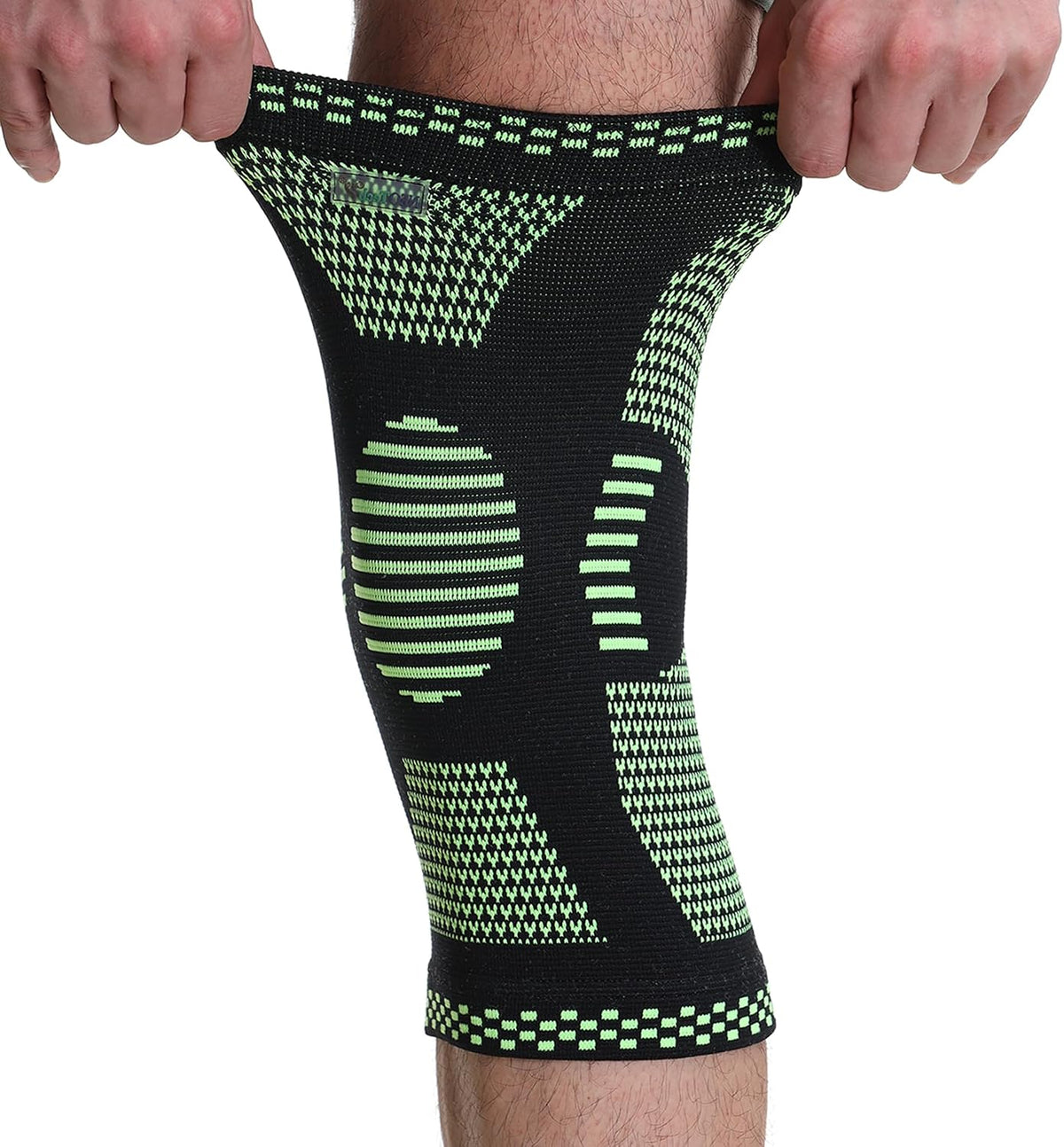 NeoTech Care Knee Support Brace - Breathable - Men, Women, Right or Left (Gray, Size M, 1 Unit) - Image 15