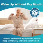 XyliMelts dry mouth relief product box angled shot