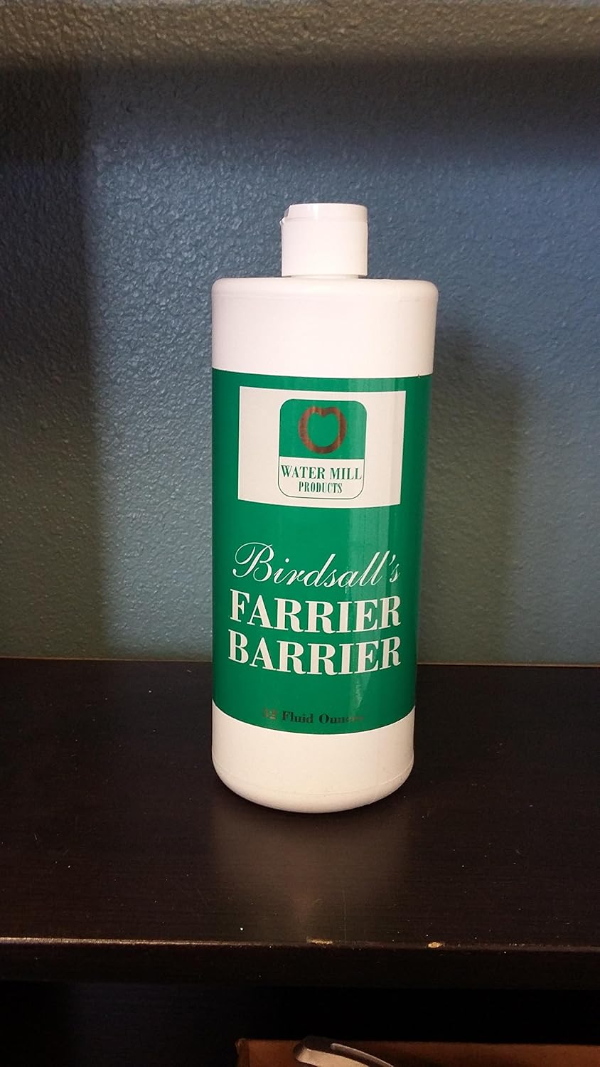 Birdsall's Farrier Barrier horse hoof treatment 32 ounce front view