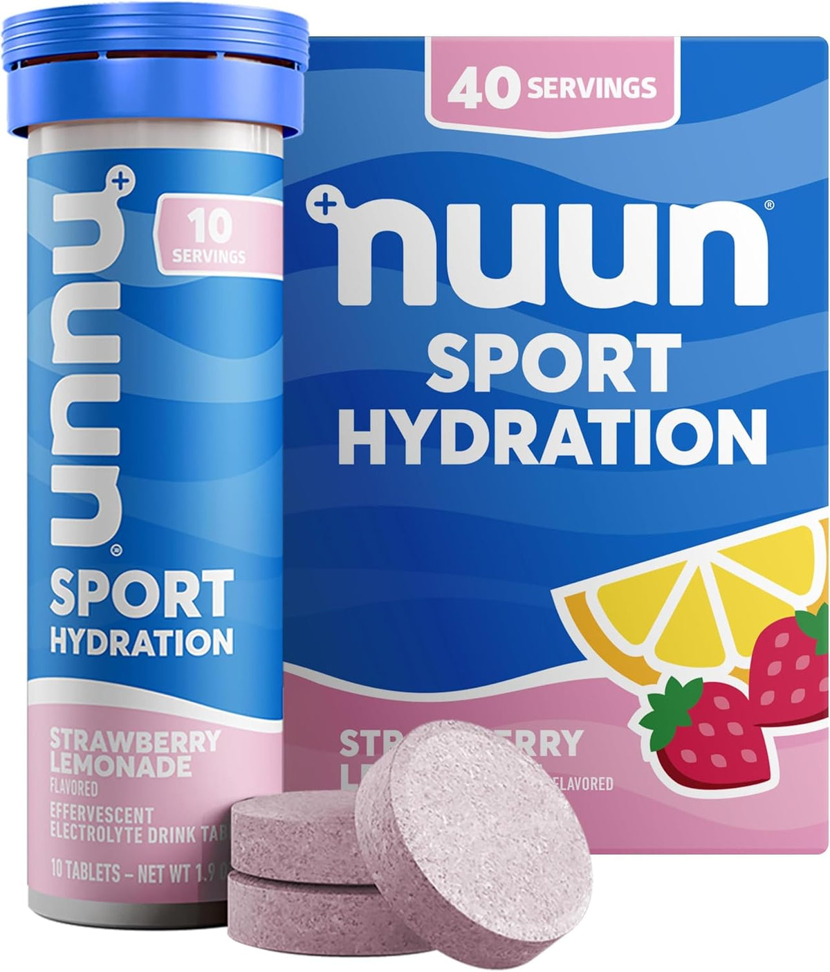 Nuun Sport hydration product box close up