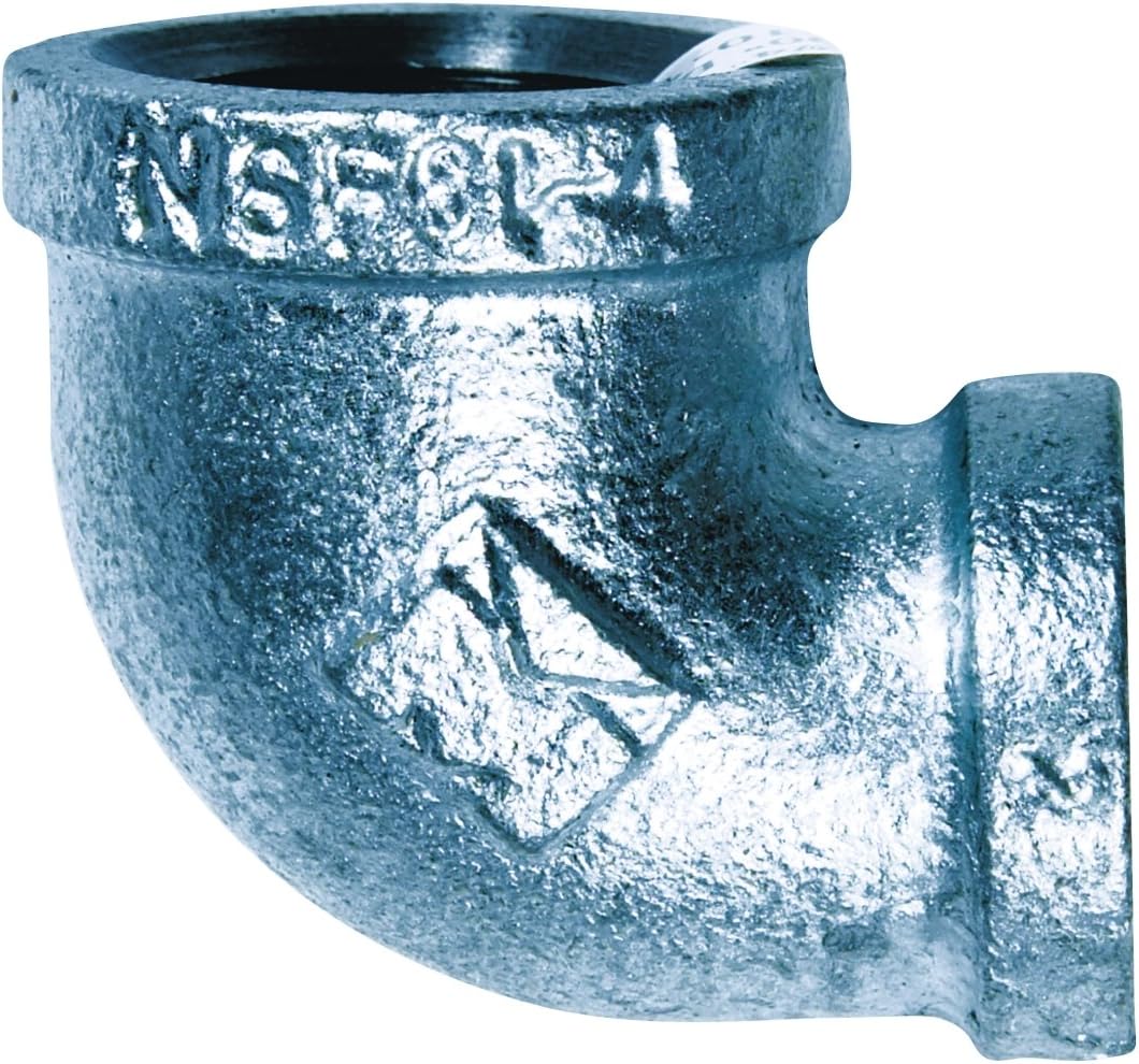 Reducing Elbow Galvanized 1"x 3/4" - Image 1