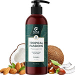 Maple Holistics Tropical Sensual Massage Oil bottle for mango scented full body massage