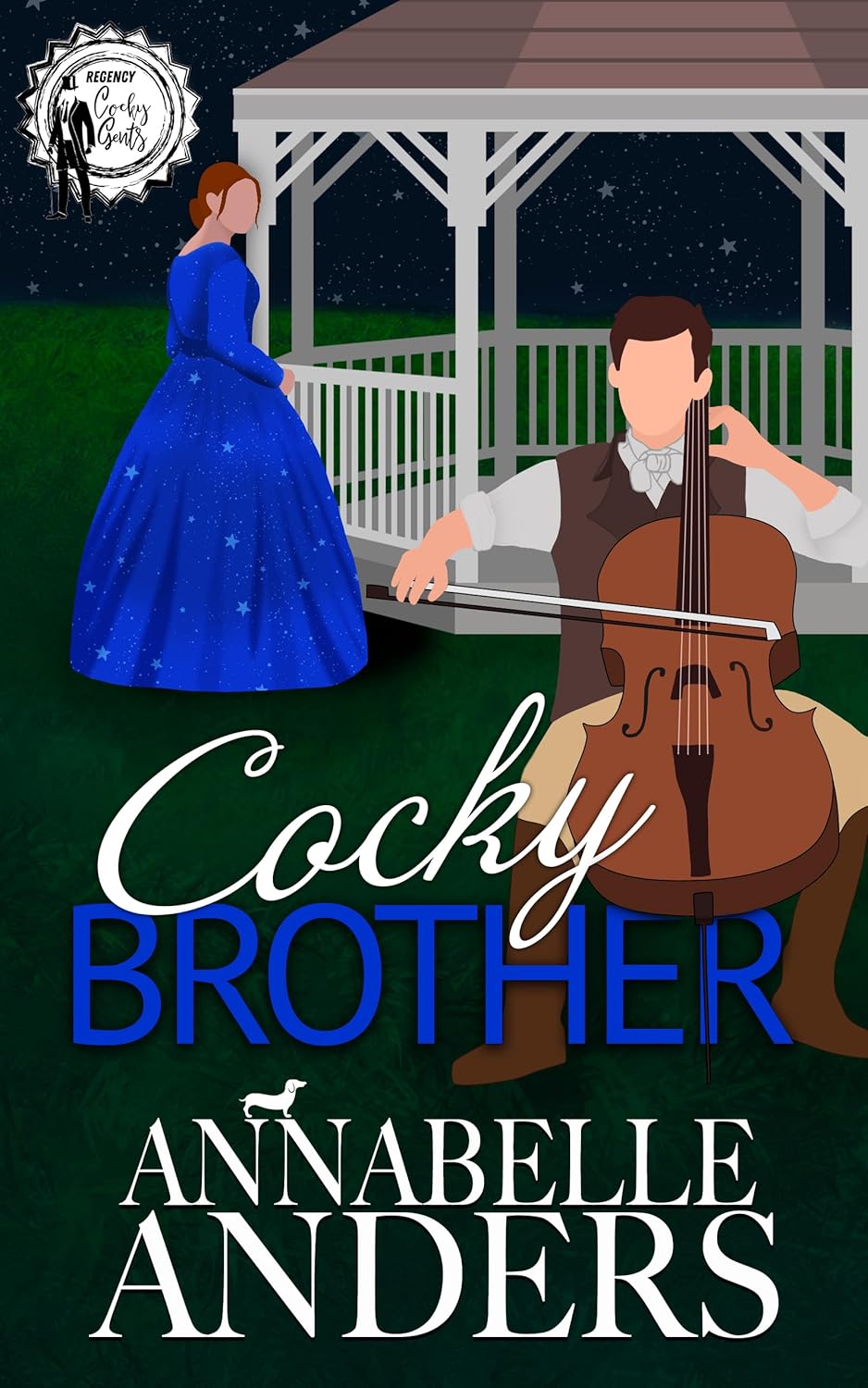 Annabelle Anders Cocky Brother Regency Cocky Gents Book 4 Front Cover