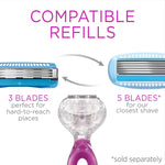 Schick Hydro Silk 3 razor lifestyle product display