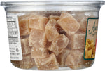 Aurora Australian naked ginger chunks container highlighting natural remedy for digestion support.