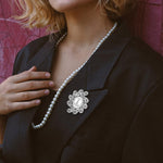 Lucky Monet sparkling rhinestone brooch collection package