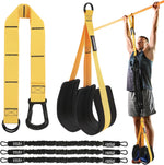 Hetilicjdm adjustable pull up assistance bands set front view