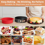 Molgree round bakeware with silicone protector