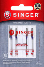 SINGER Regular Point Sewing Machine Needle, Size 80/12, 90/14, 100/16, 10-Count - Image 2