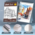 Nicpro drafting pencils and graphite lead refills assortment