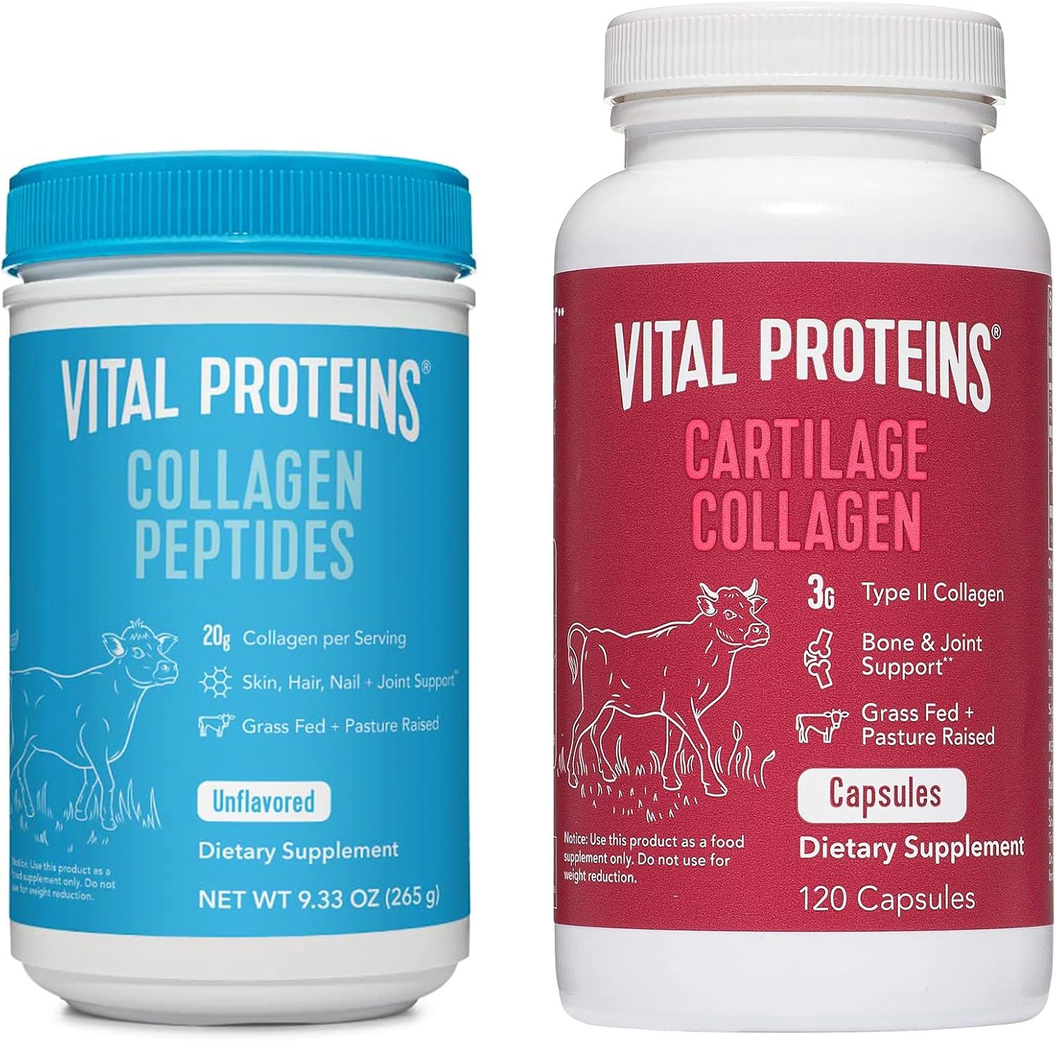 Vital Proteins Cartilage Collagen front view bottle
