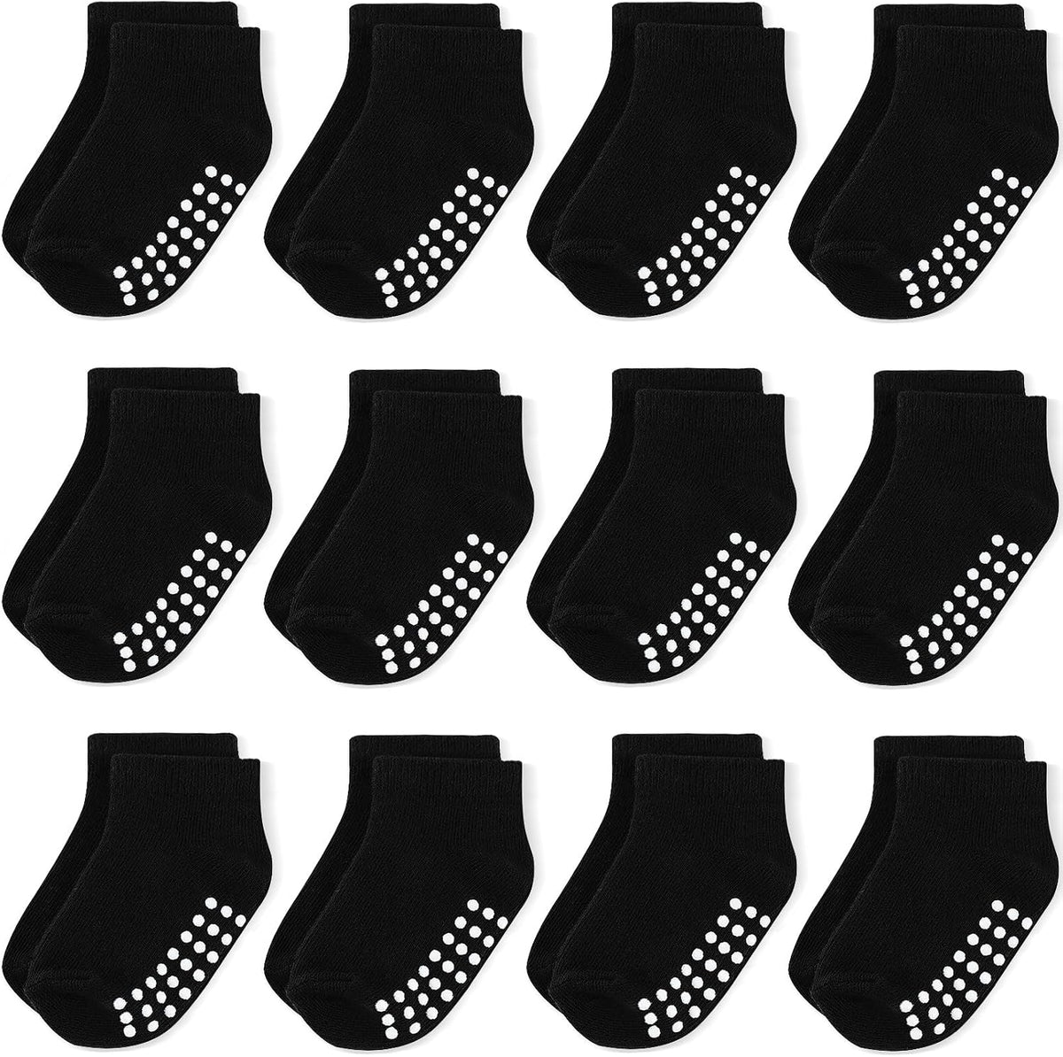 JAKIDAR baby non-slip socks front view
