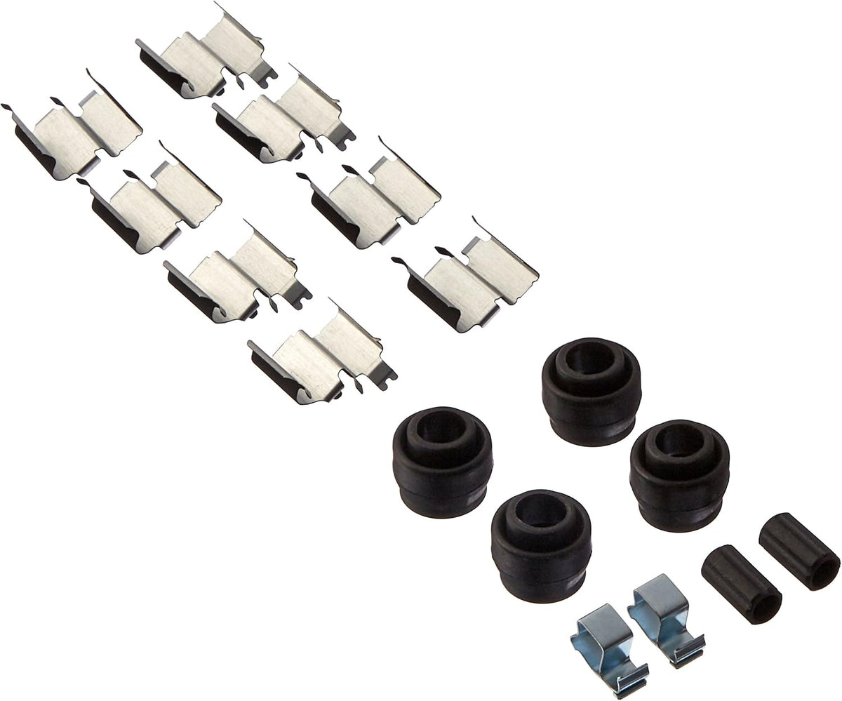 Carlson front disc brake hardware kit front view automotive component